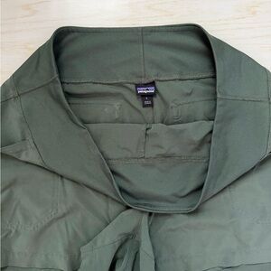 Dark green Patagonia women’s shorts